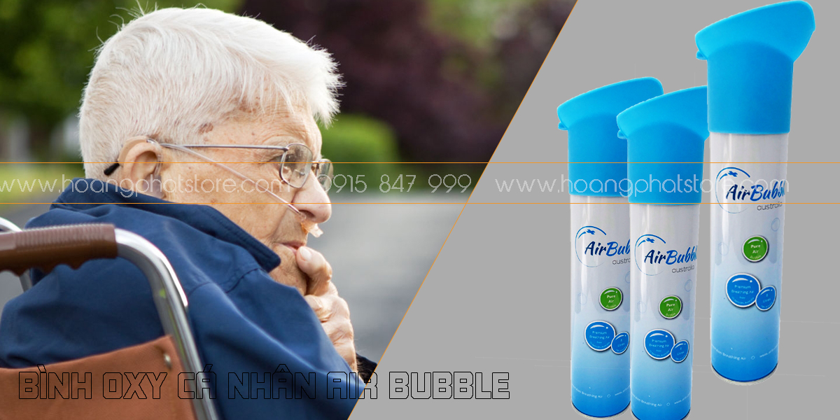 Bình oxy cá nhân Air Bubble