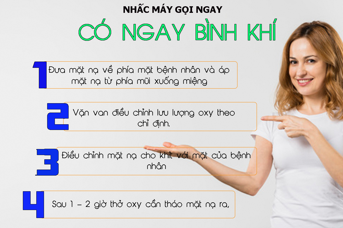 Thở bằng bình Oxy