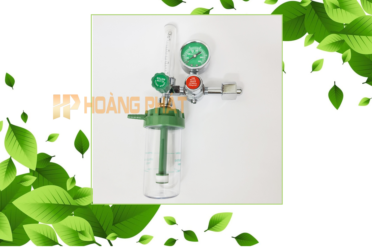 Đồng hồ điều áp khí Oxy